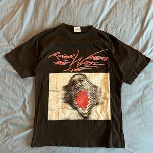 Vintage Pink Floyd The Wall T Shirt Fits Medium Y2K Band Tee Double Sided